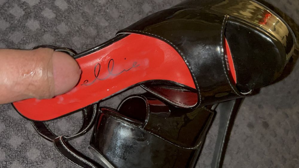 Cum on Pleaser Heels #5