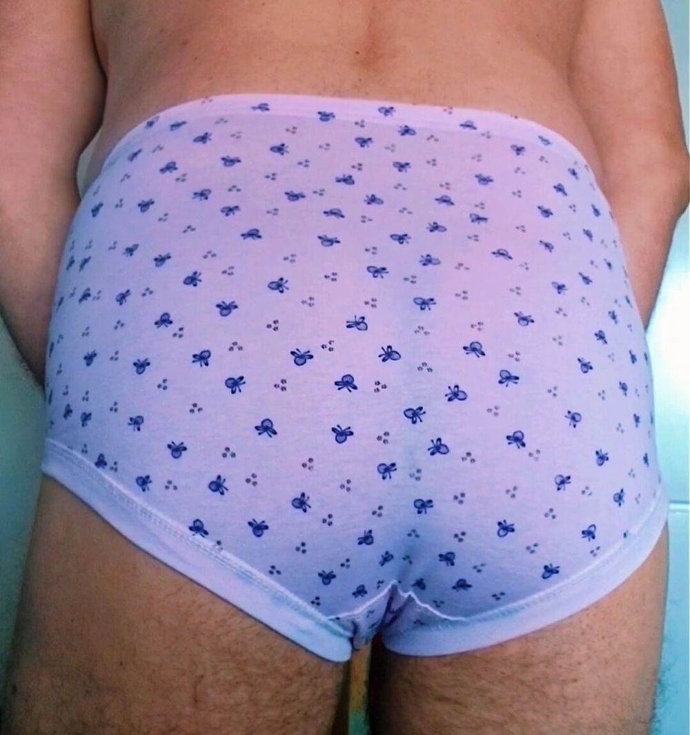 Cotton panties with colorful print from my collection. #4