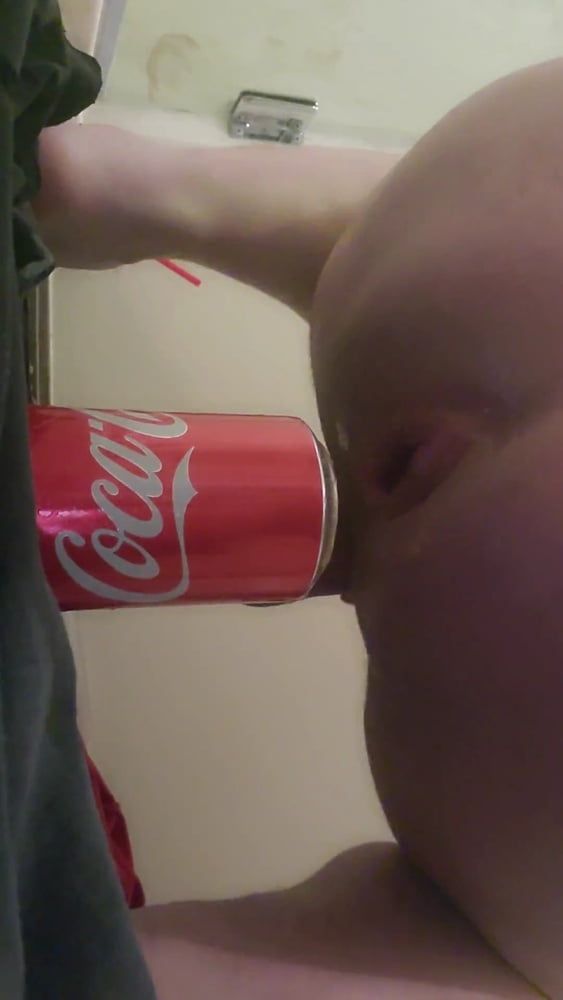 Soda can in my asshole  #17