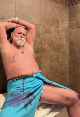 Sunday Gym day for DaddyBearAZ