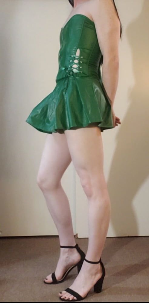 Green Corset Skirt