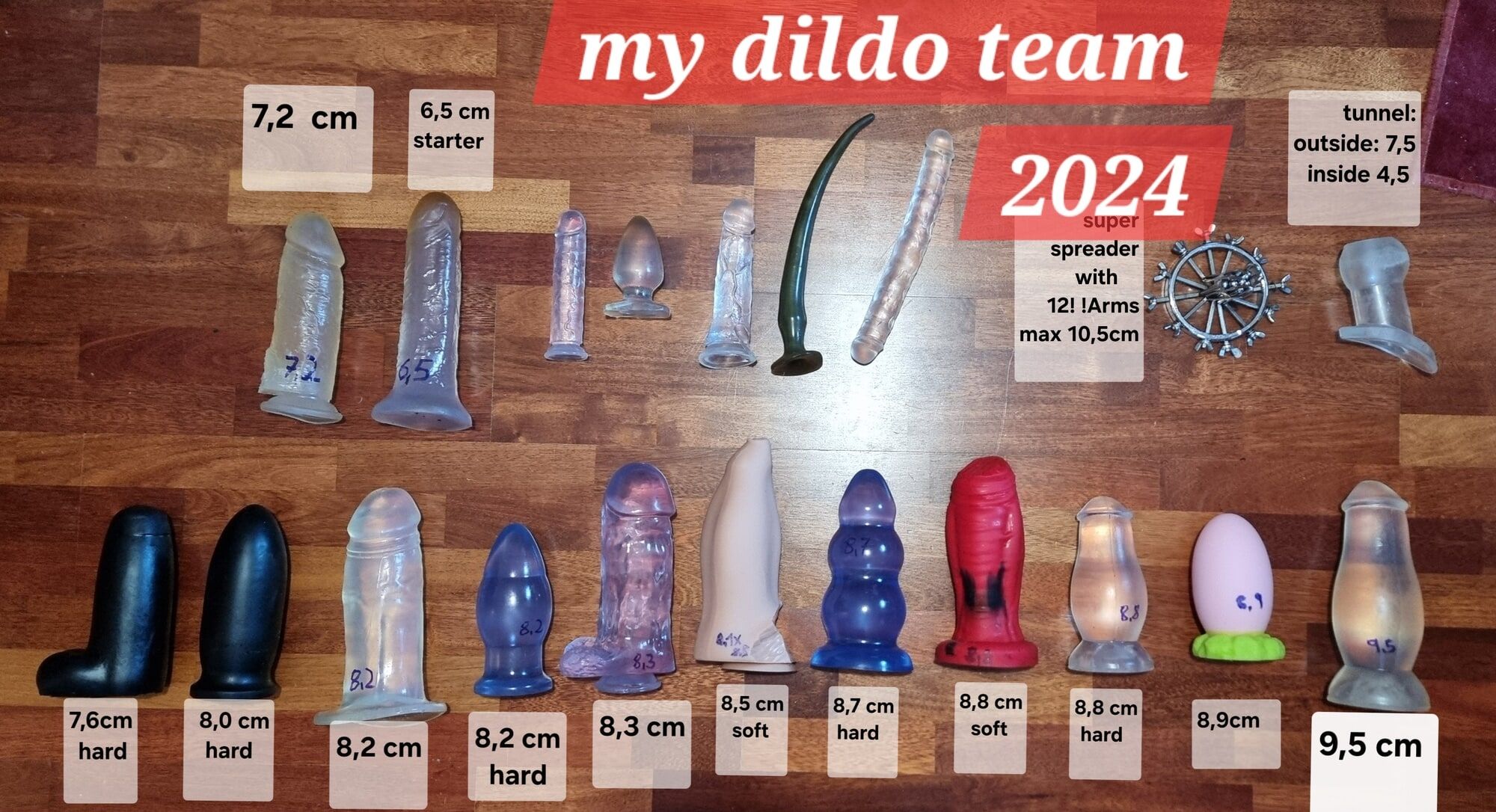 My dildo team 2024