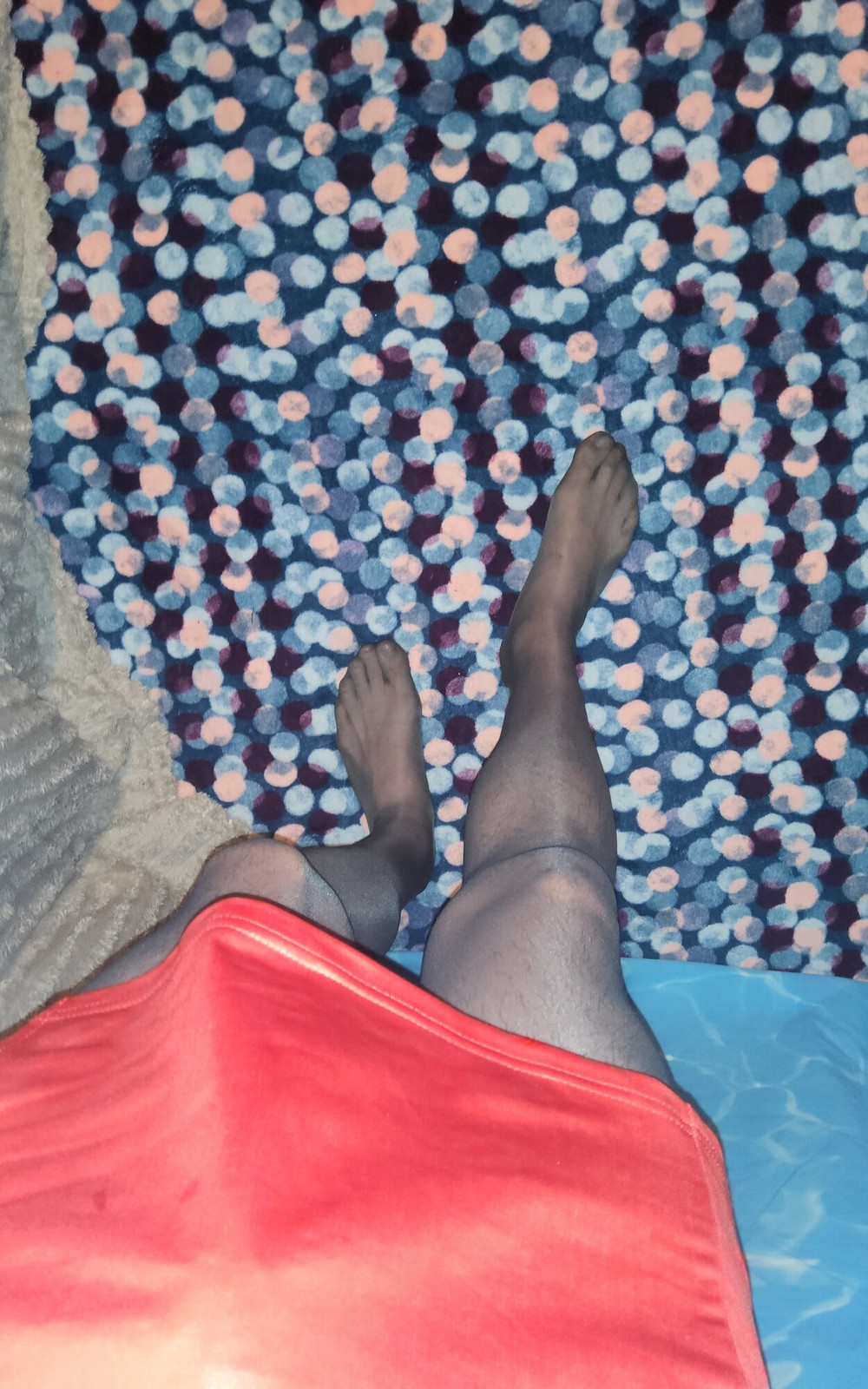 Teasing in My Black Stocking #12