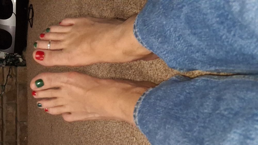 Do you like my feet and legs? #2