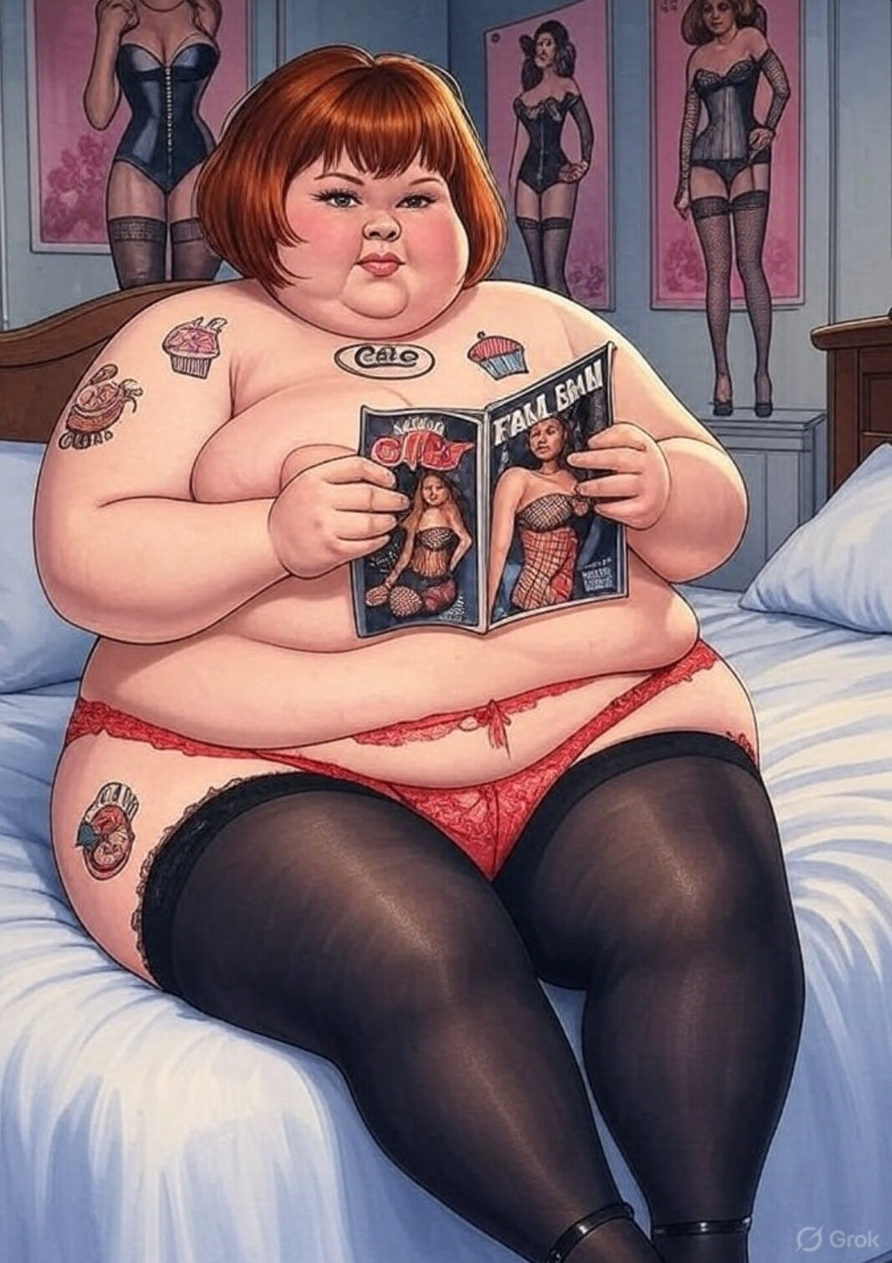 Pixwhores Experimental: Big Girls, really big girls. #45