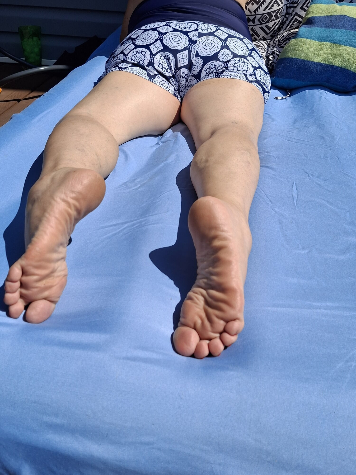 Sexy bare feet in the sun #7