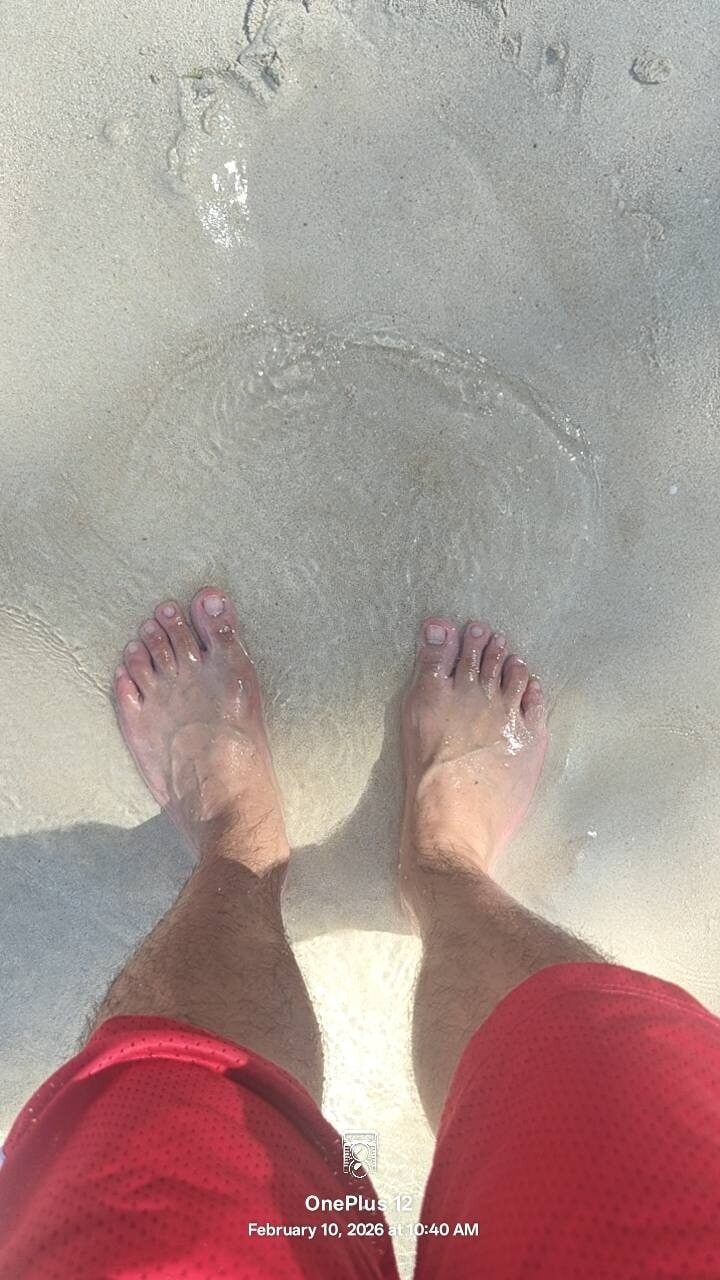 Barefeet in Beach Sands