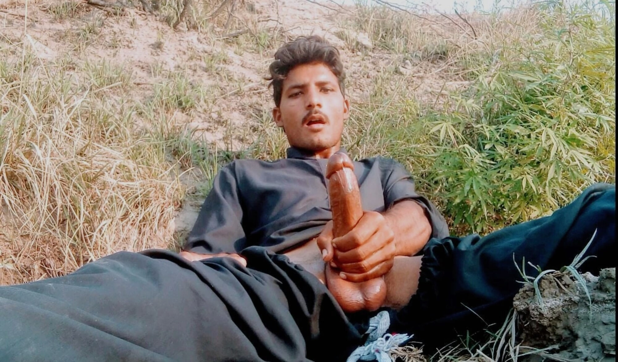 Very big dick Asian young boy