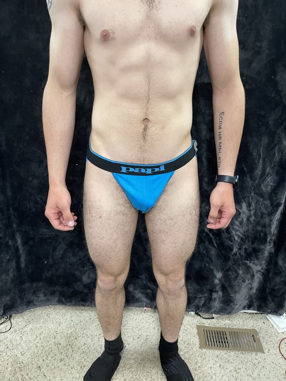 Showing off more skin in jocks! #2