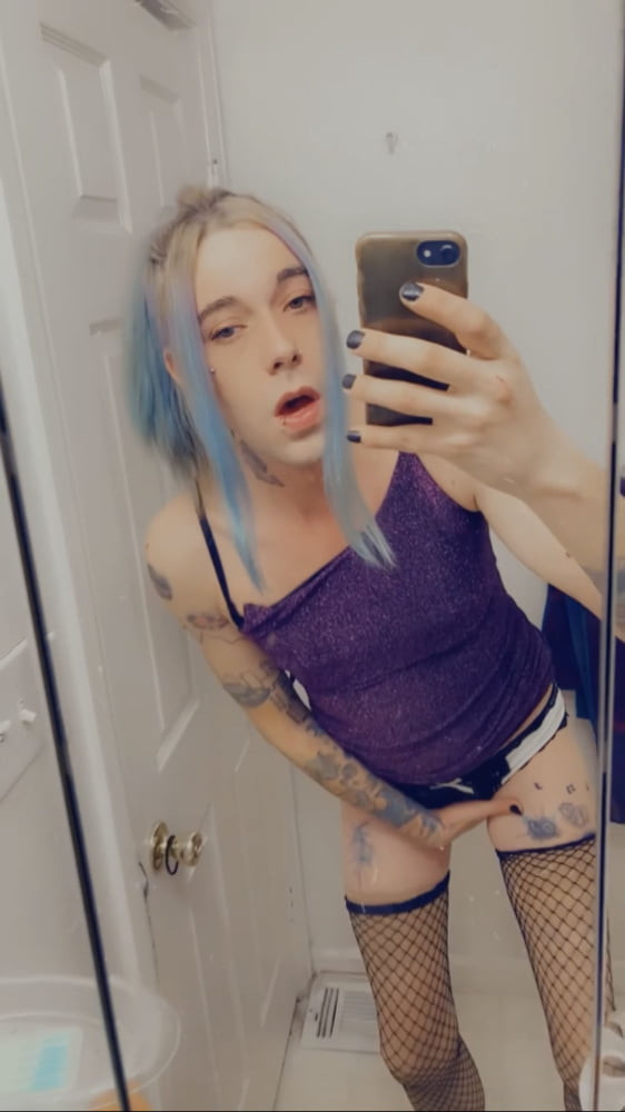 Hot Purple Minidress Slut #8