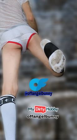 White dirty Socks kinky fetish