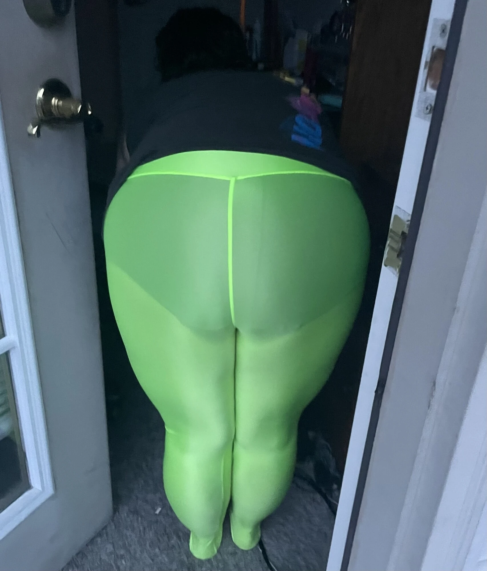Lime spandex collection 1 #28