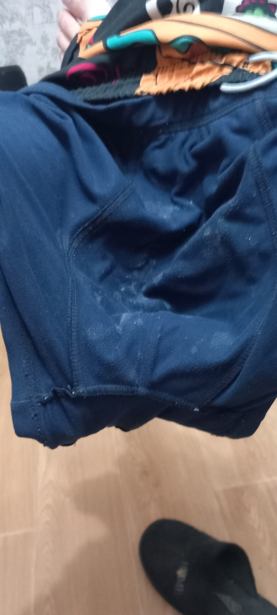 my panties, in which my dick left marks... #2