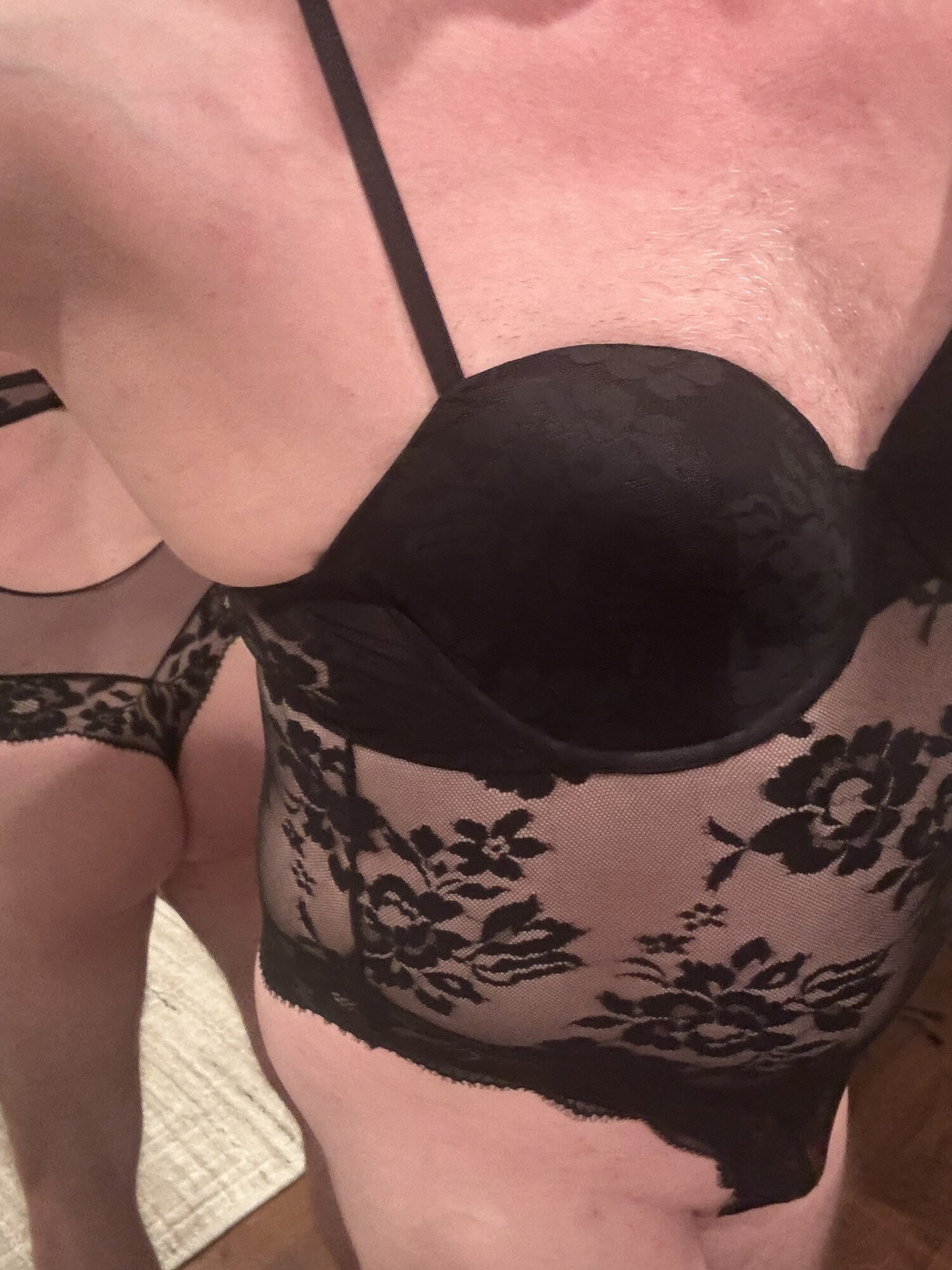 Hot Bra and Panty with Stockings #6