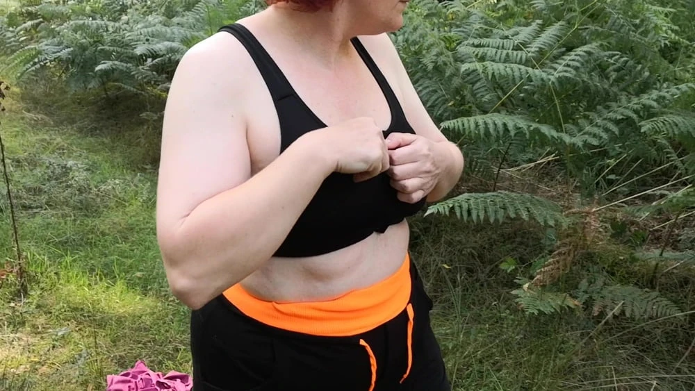 Getting naked in fern  #6
