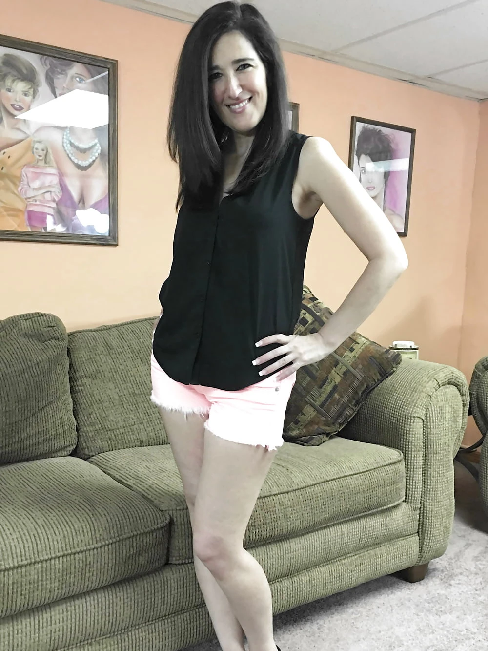 Mature hottie Deliah takes it off #36