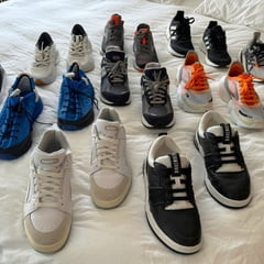 Favorite Sneakers In Bed