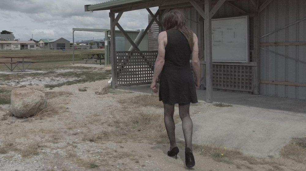 Crossdress Roadtrip - Coastal Fishing Village park #3