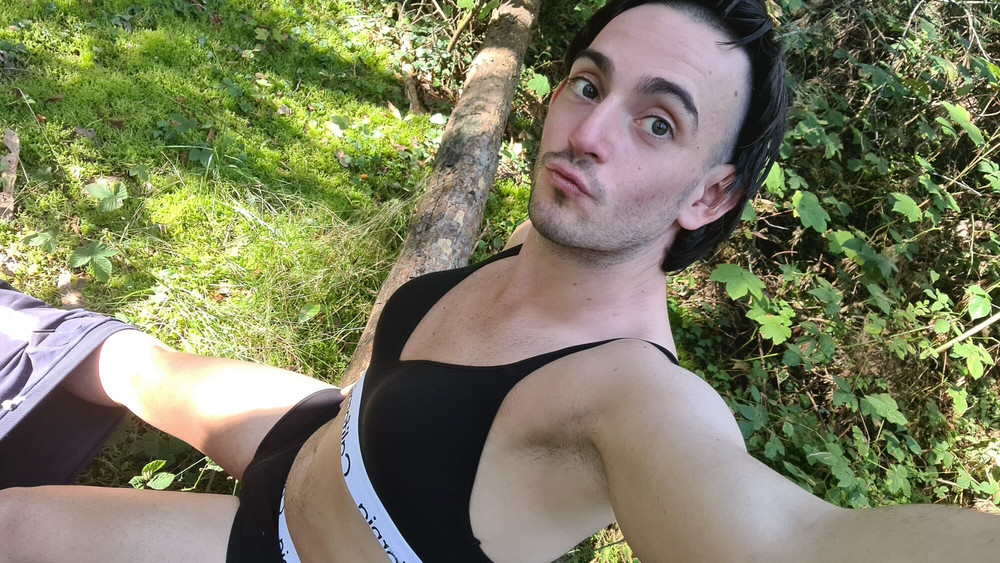 German Bi Male in lingerie  #23