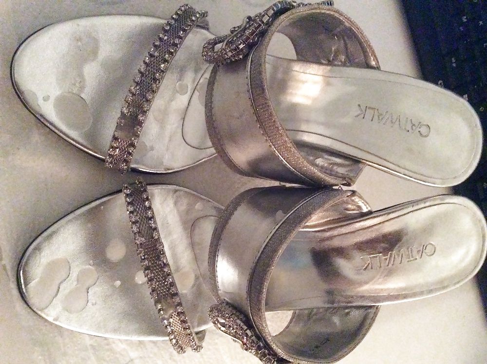 silver sandals cum #2