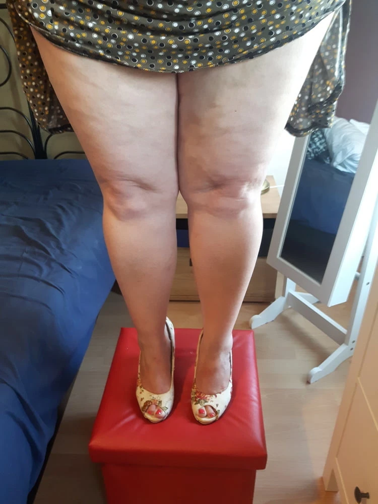 Hot BBW Wife sexy Feet and Heels #12