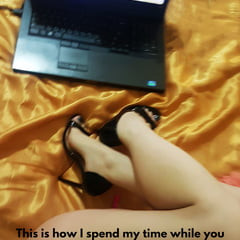 your place around my feet