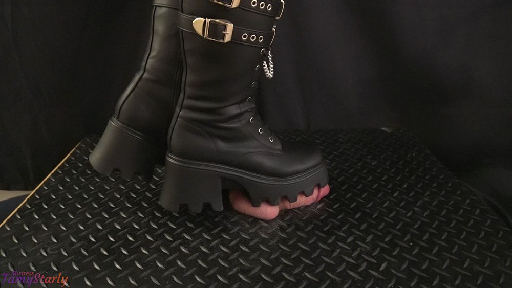 CHUNKY PLATFORMS HARD BOOTJOB #4