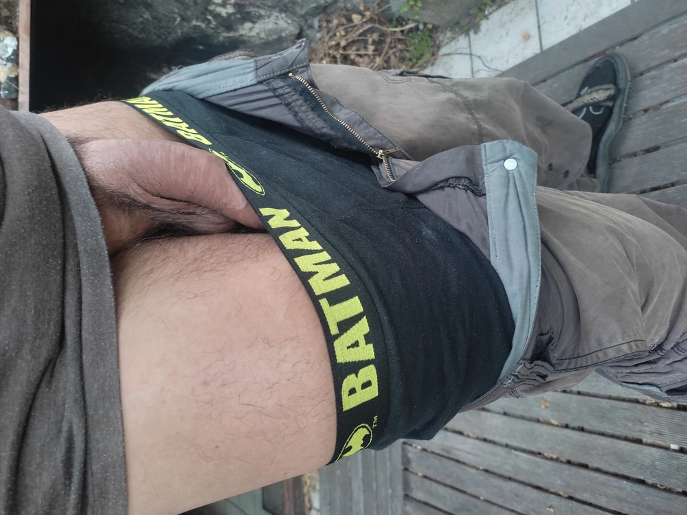 I lower my batman shorts #6