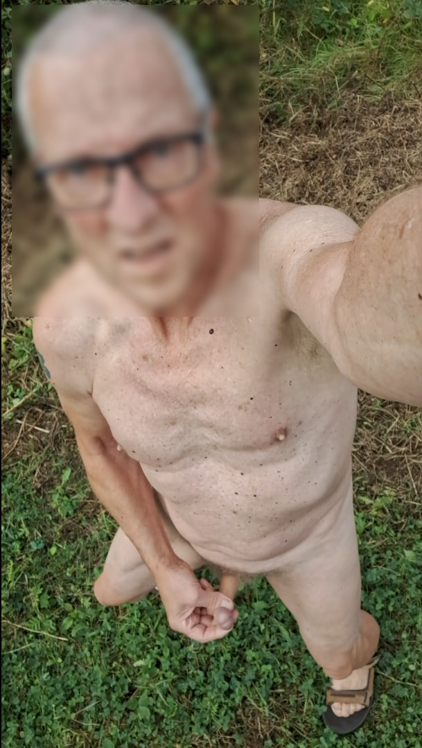 GRANDPA DADDY EXHIBITIONST PUBLIC CRUISING OUTDOOR SEXSHOW #23