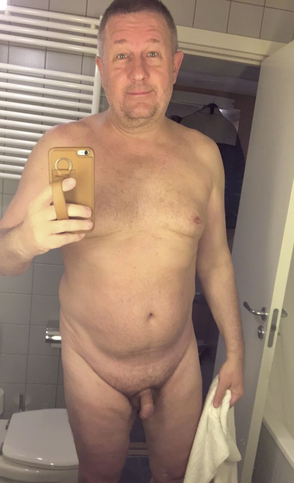 Cool daddy naked in the mirror #14