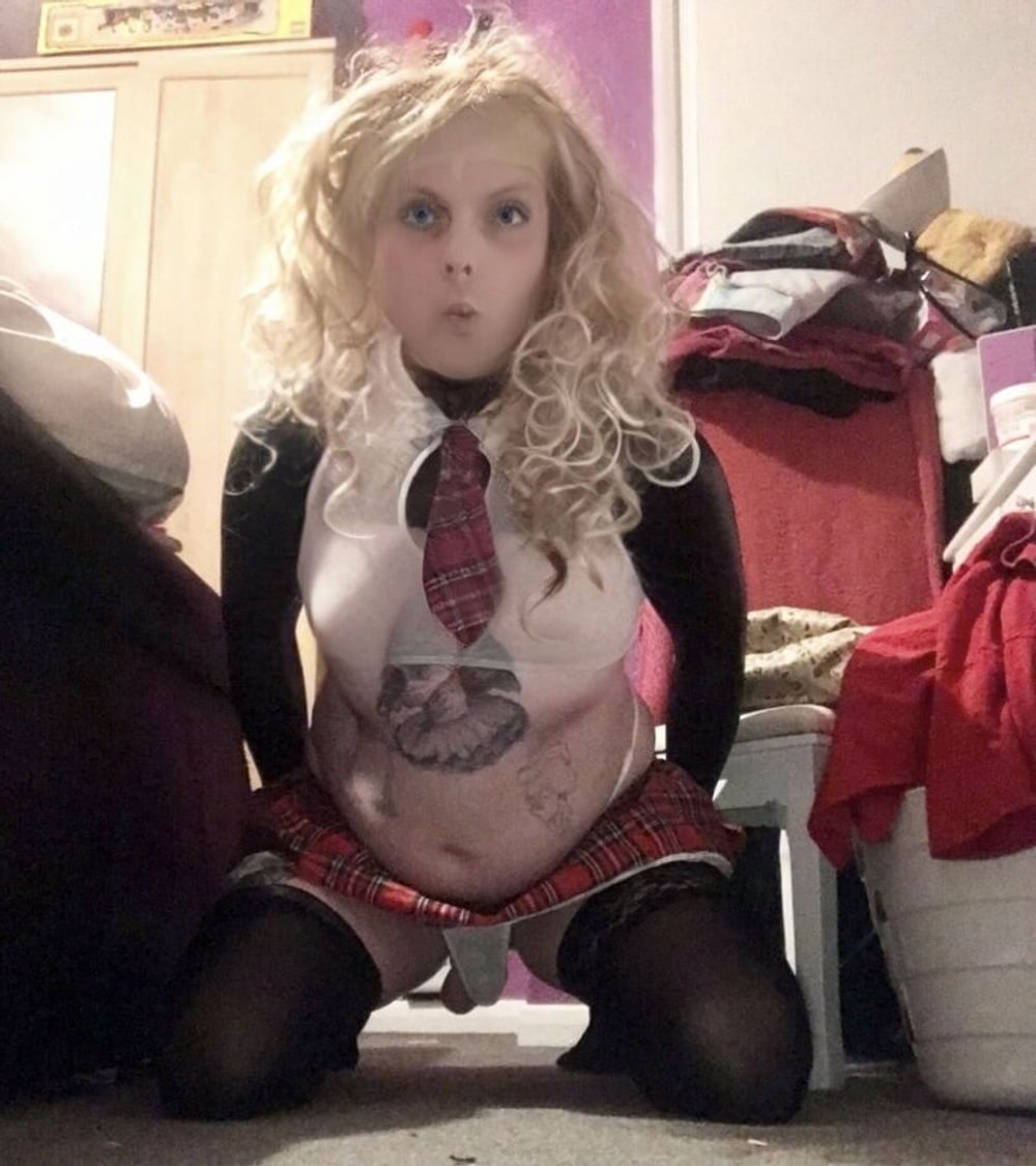 Schoolgirl sissy slut #17