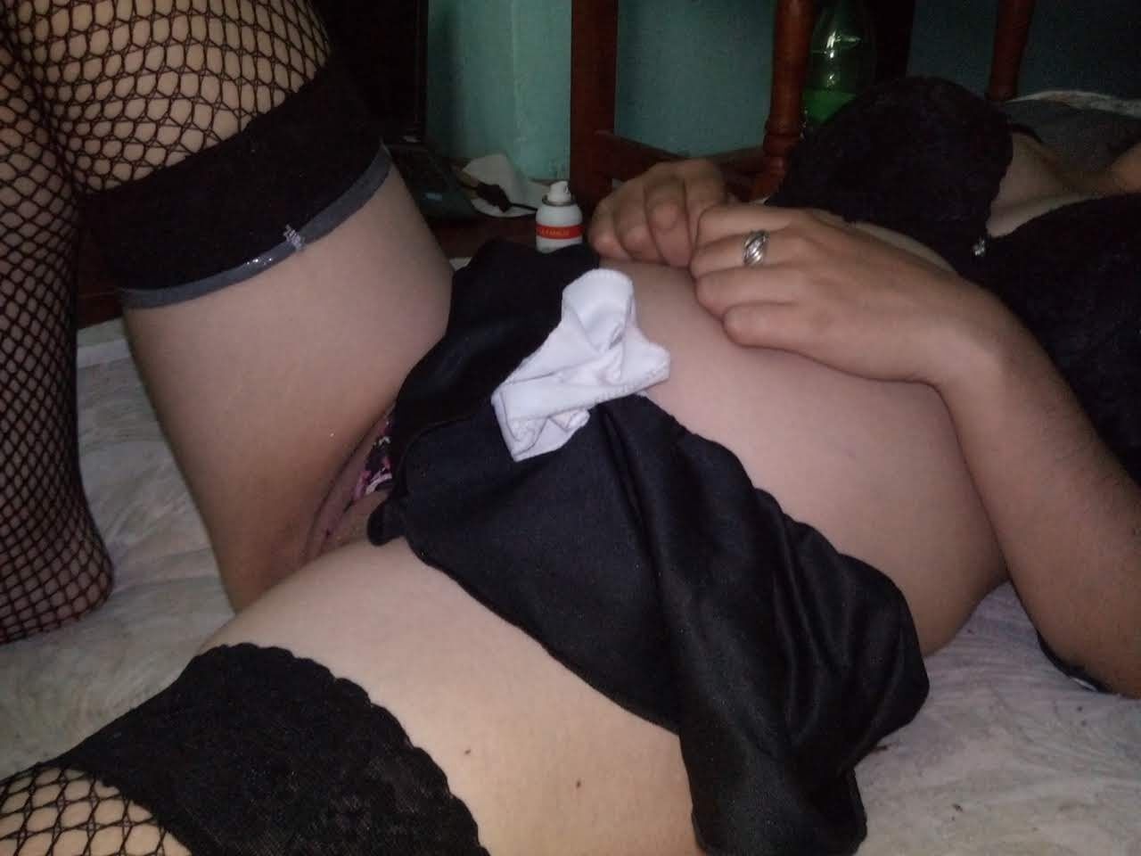 Pack 5 - mi sexy maid argentina con medias negras #15