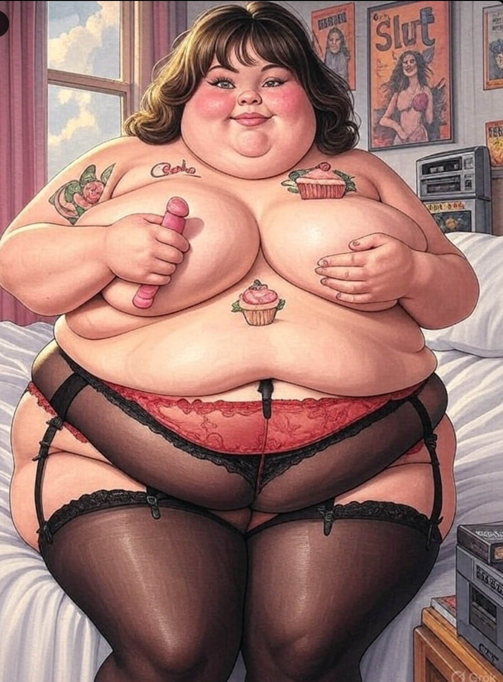 Pixwhores Experimental: Big Girls, really big girls. #32