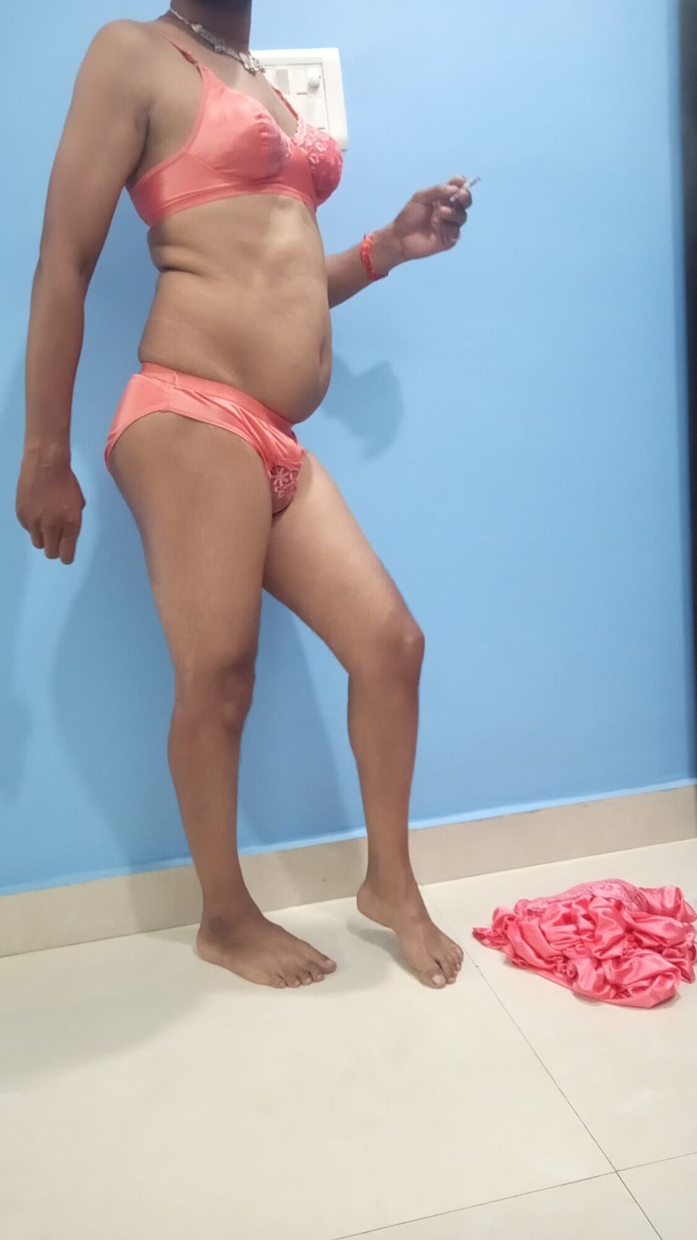 Indian sissy fuking hot bra panty #9