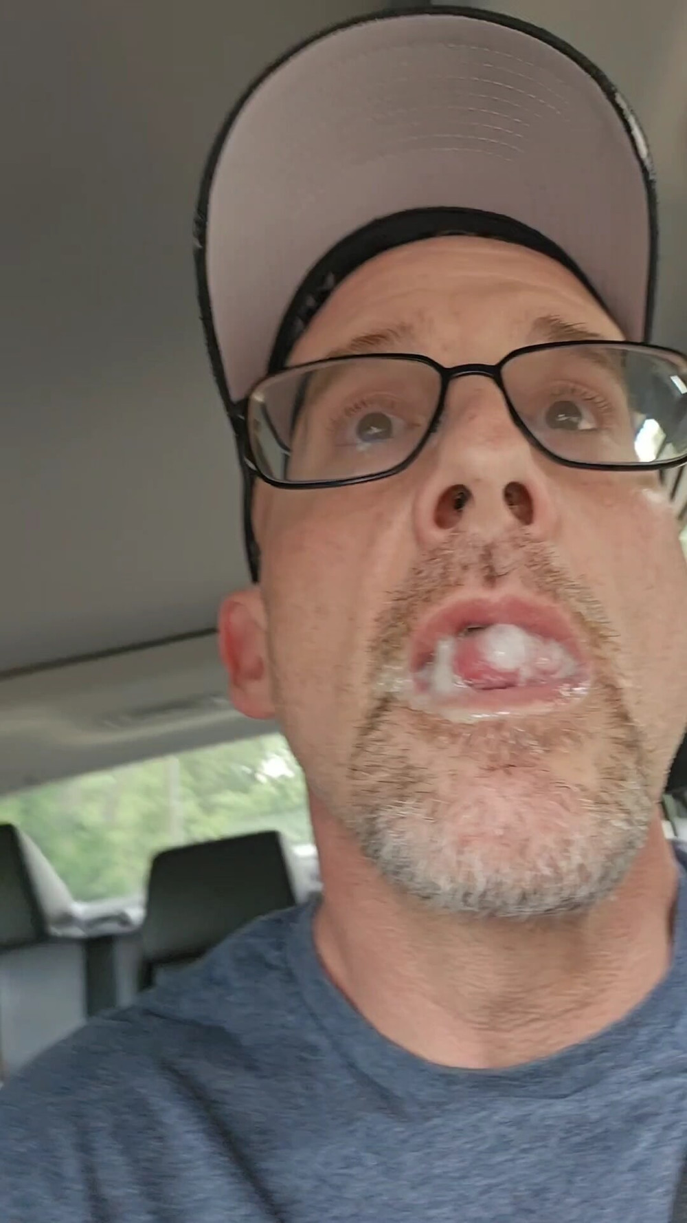 Driving away with a mouthful of jizz #6