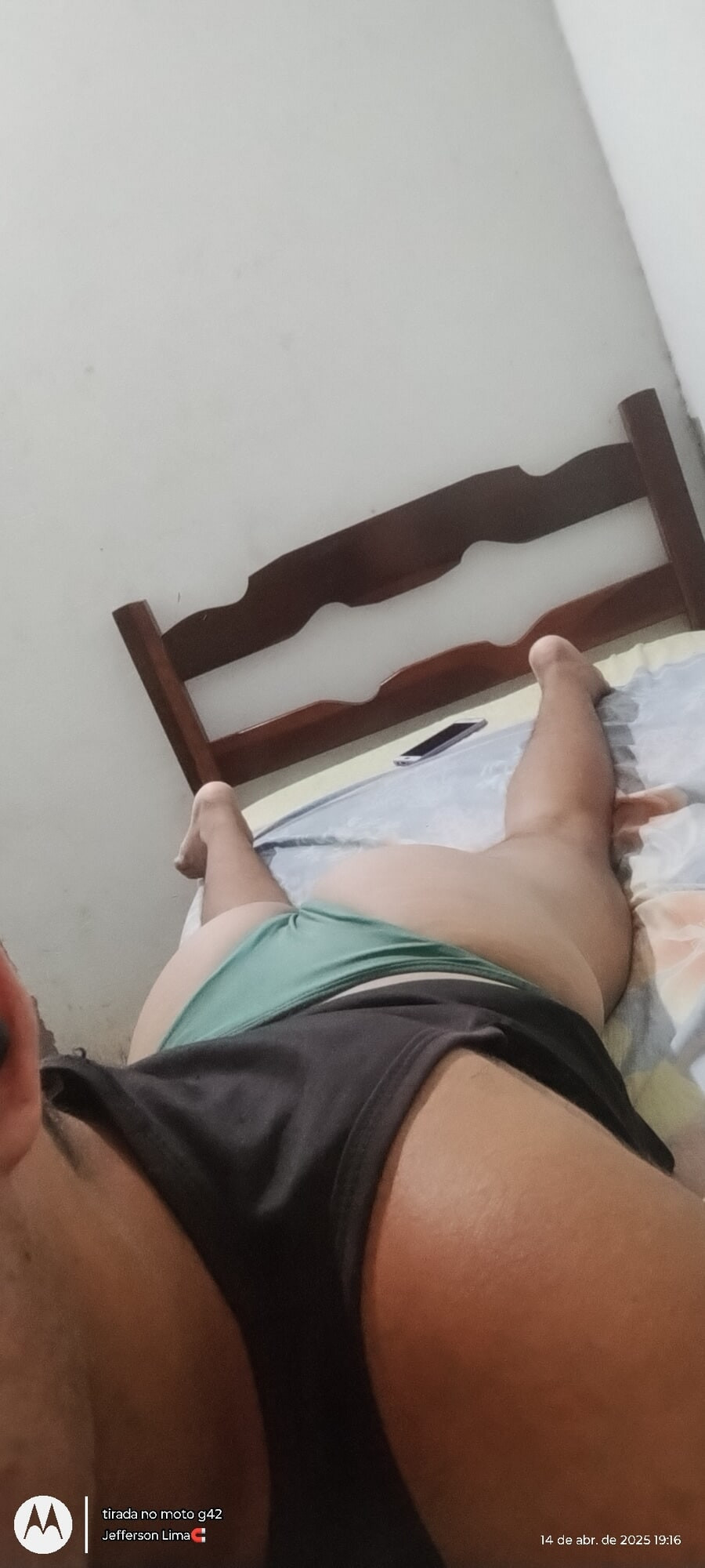 Me lying down with my big butt  #3