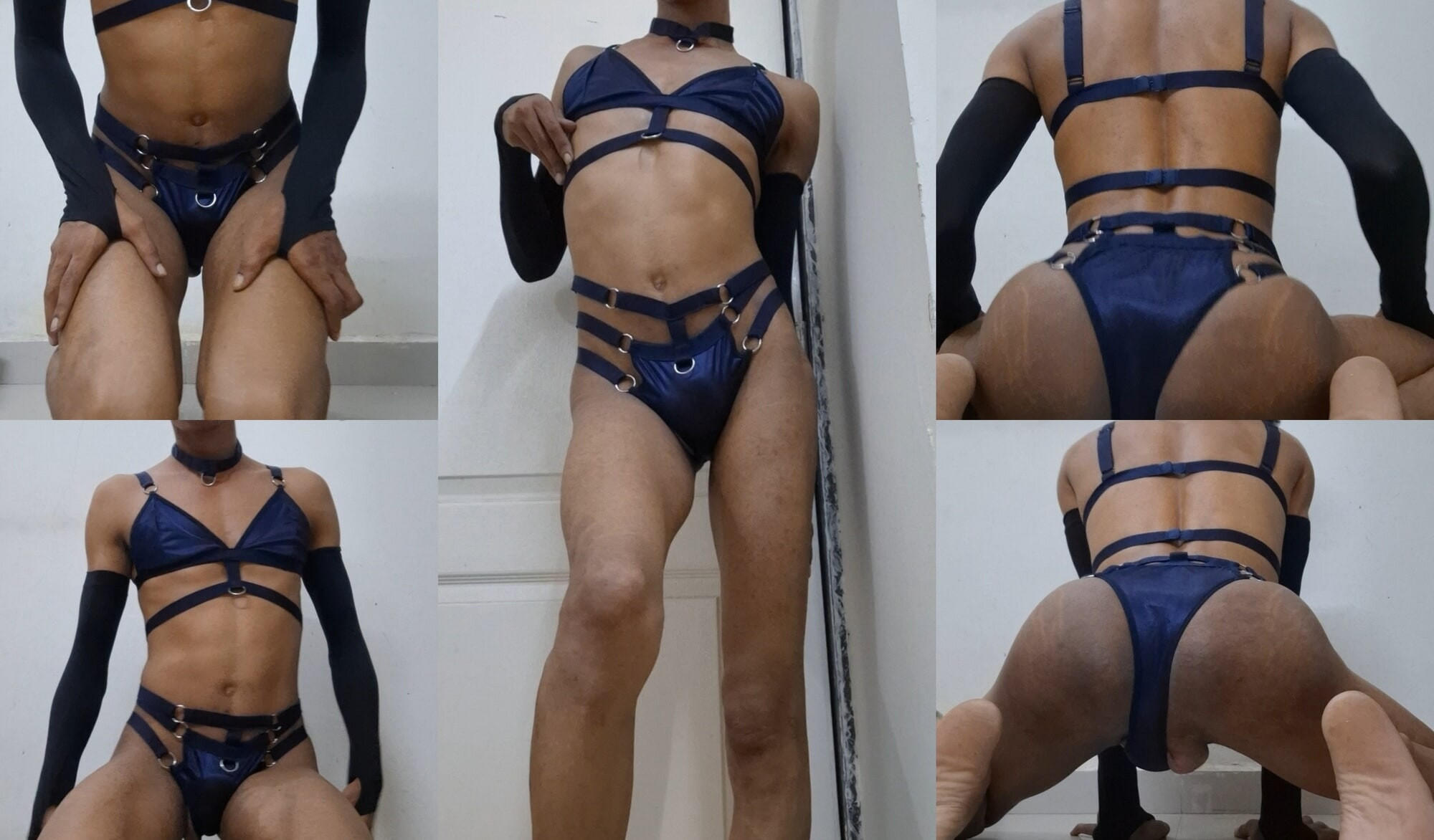 Sissy outfits and anal play