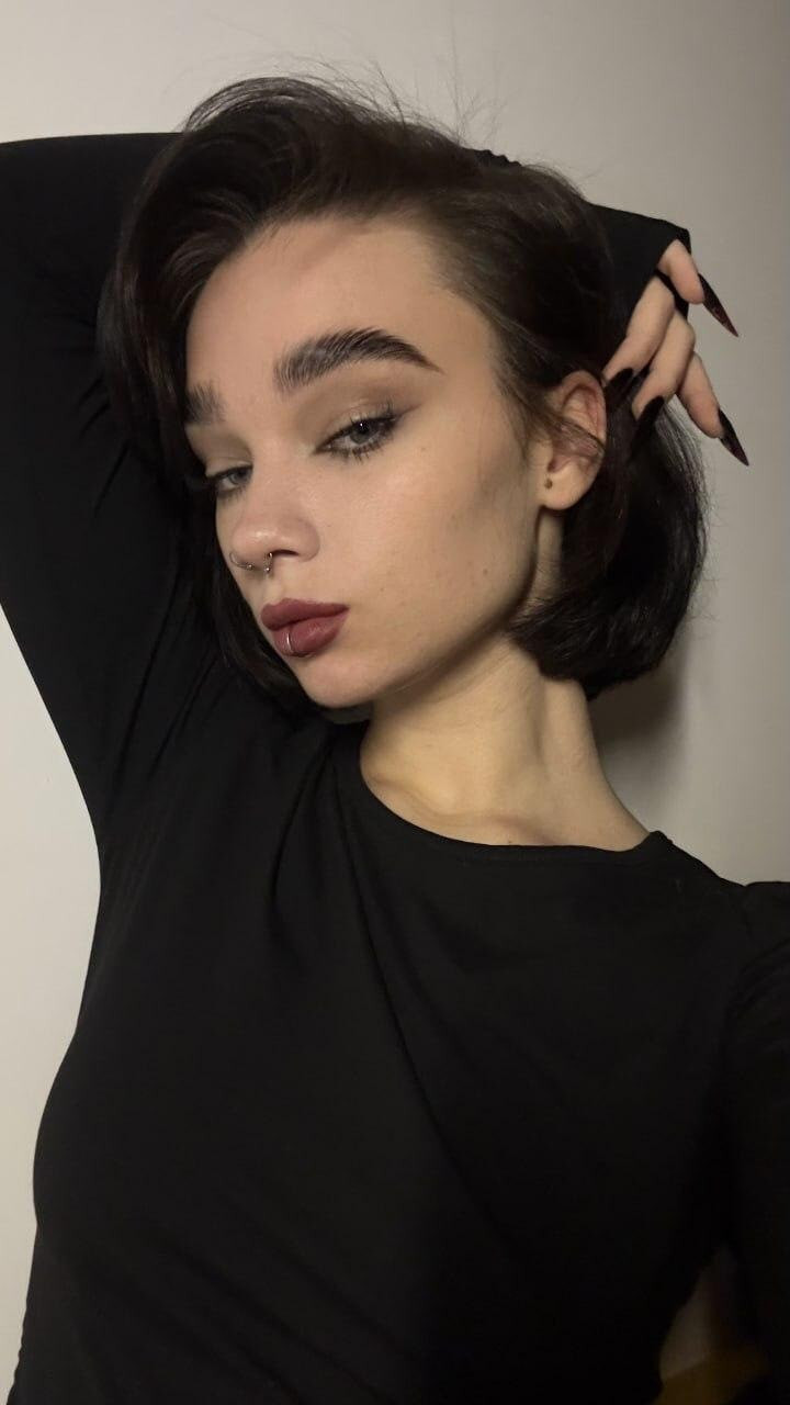 sexy young brunette