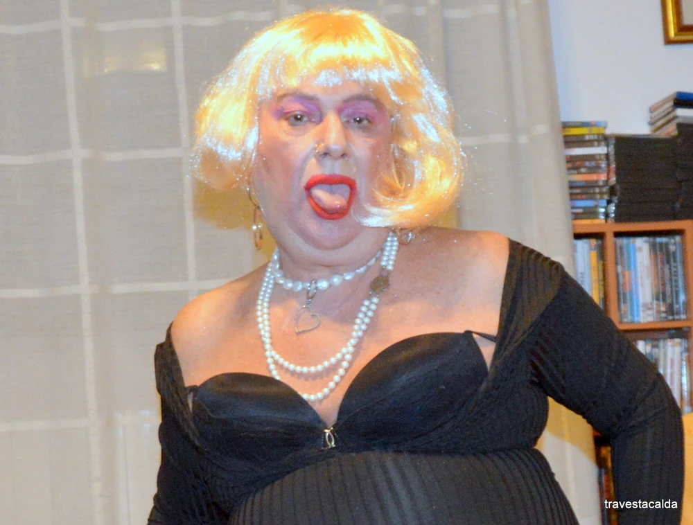 slutty sissy in black stockings part 3 #53