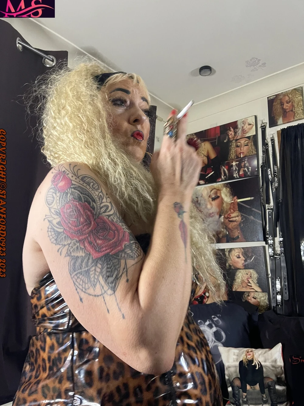 SHIRLEY SLUT 622 LEOPARD MOMMY #4