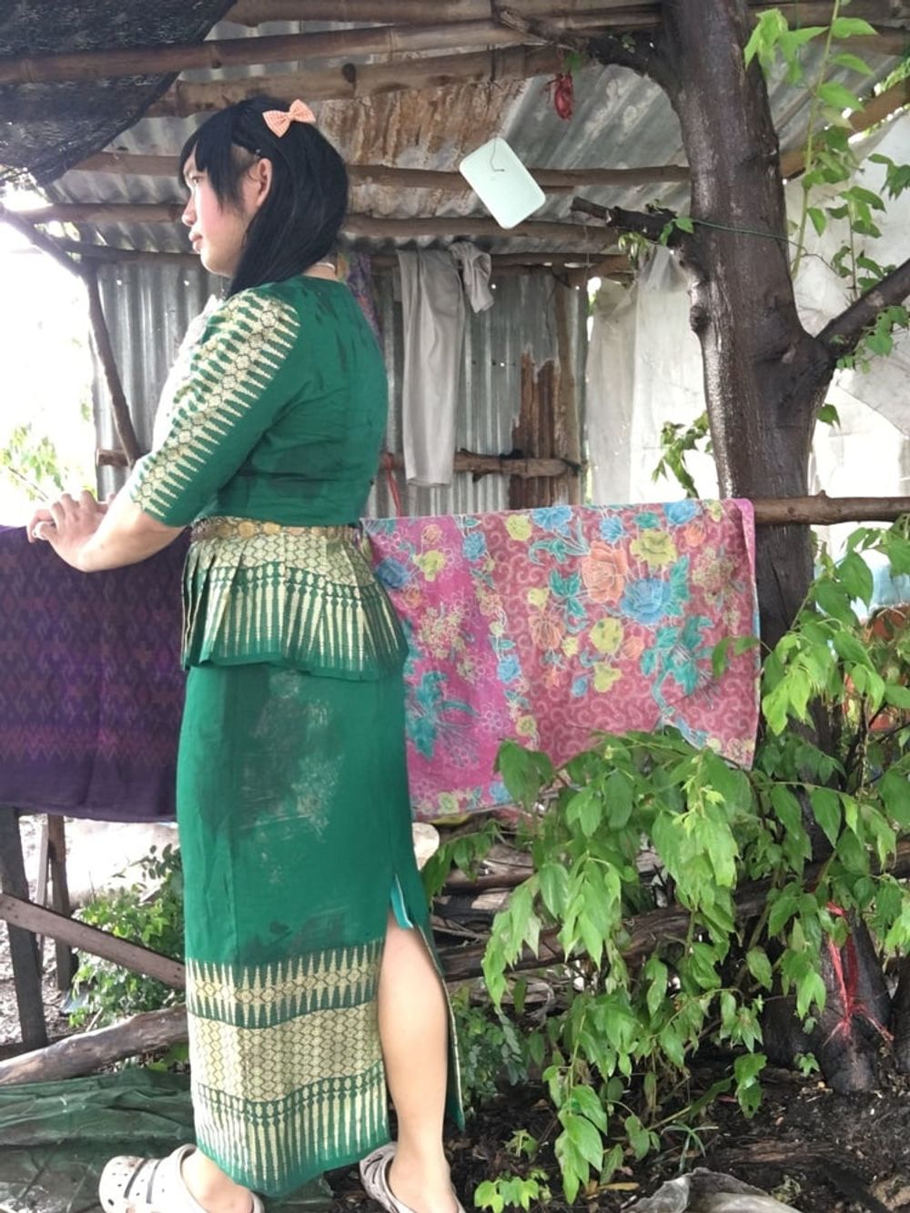 Thai dress green EP.1 #14