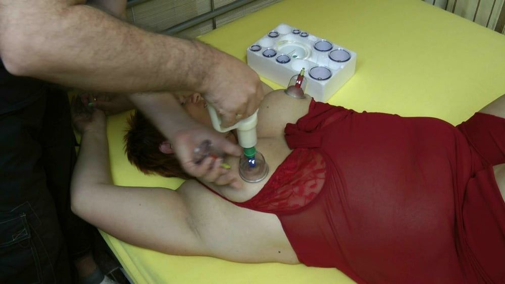 Nipple and clit cupping #12