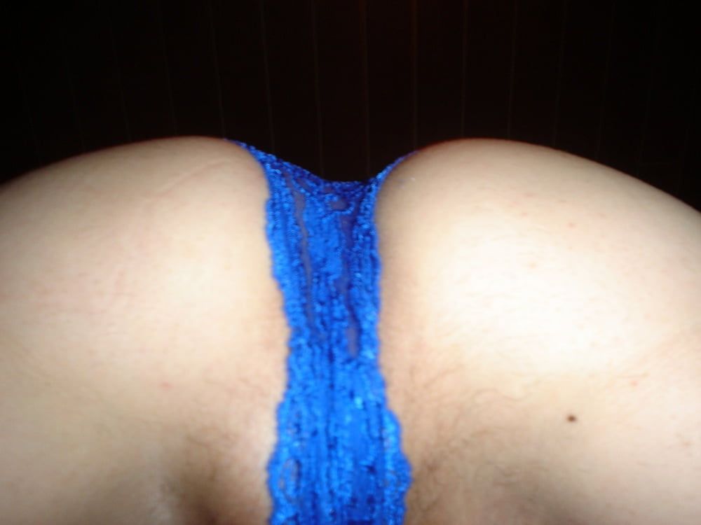 Leatransteen in cum Blue Satin Bra #9