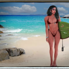 Amelie's Medium Surfboard