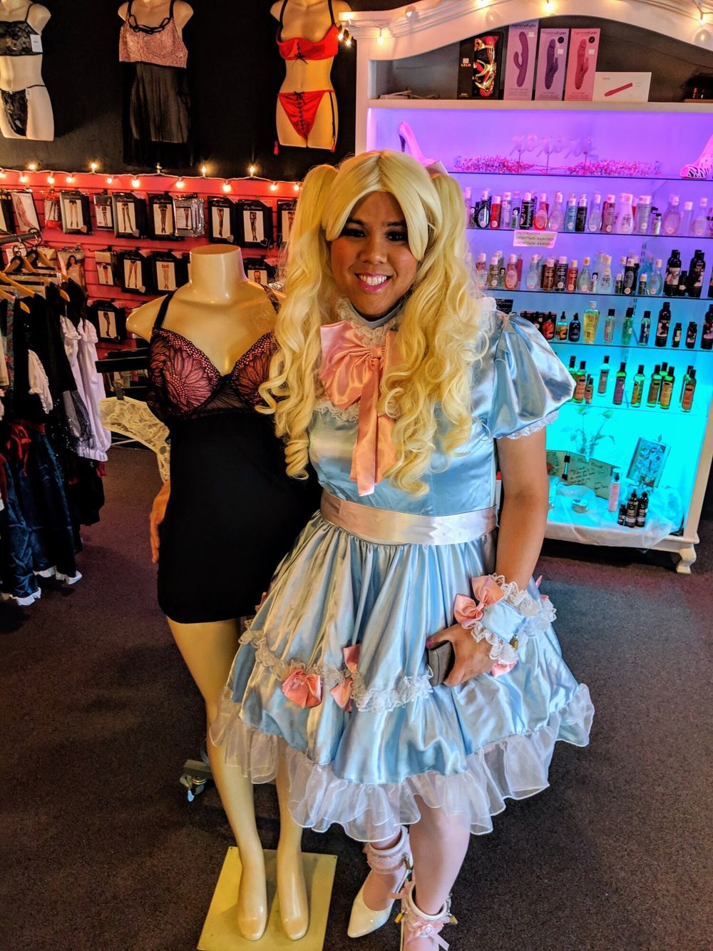 Sissy Candy goes out in public! #12