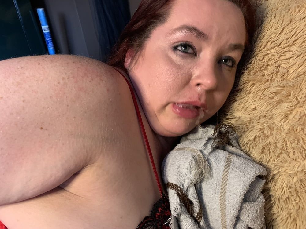 Sexy BBW Anal Valentine Photoshoot #16