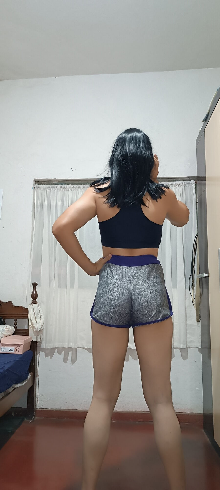 Sakura Nakamura Shorts jeans  And Shorts Gym  #58