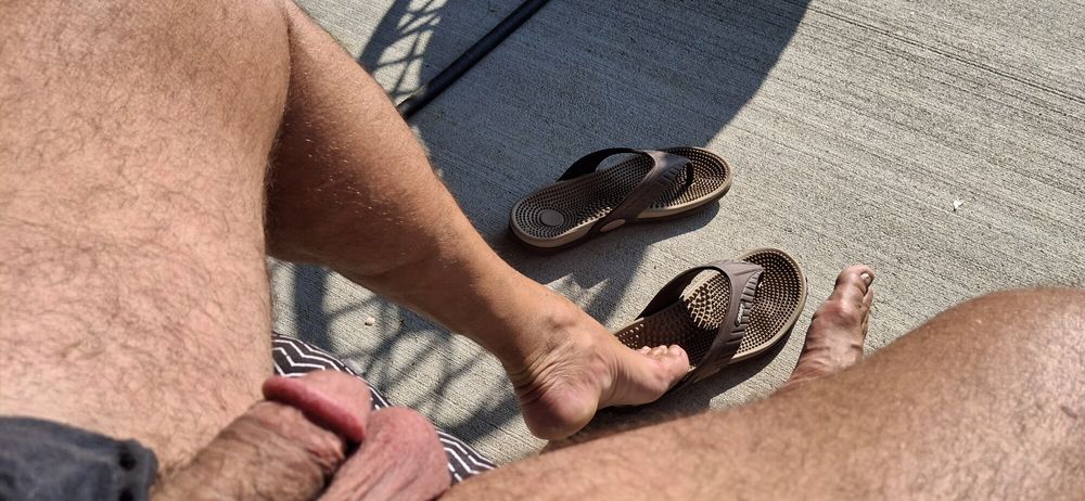 Showing off my Hairy legs #7