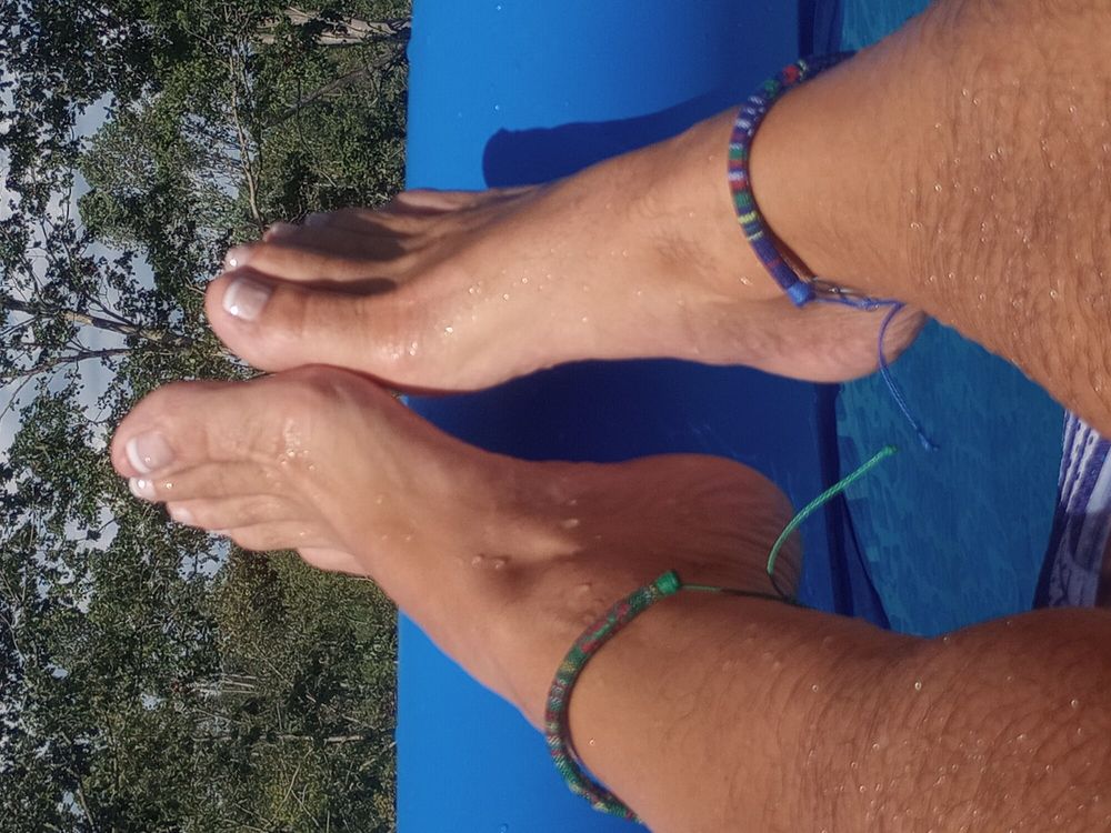 My pediured feet  #16