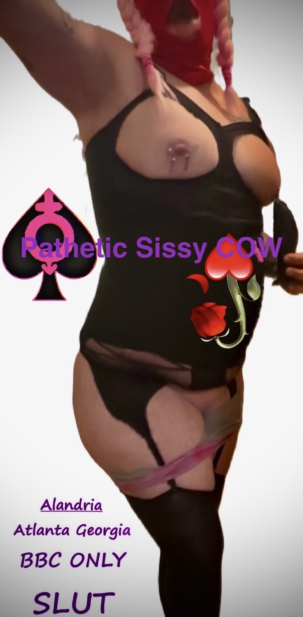 Alandria Atl. georgia covington ga sissy slut for bbc traier #2